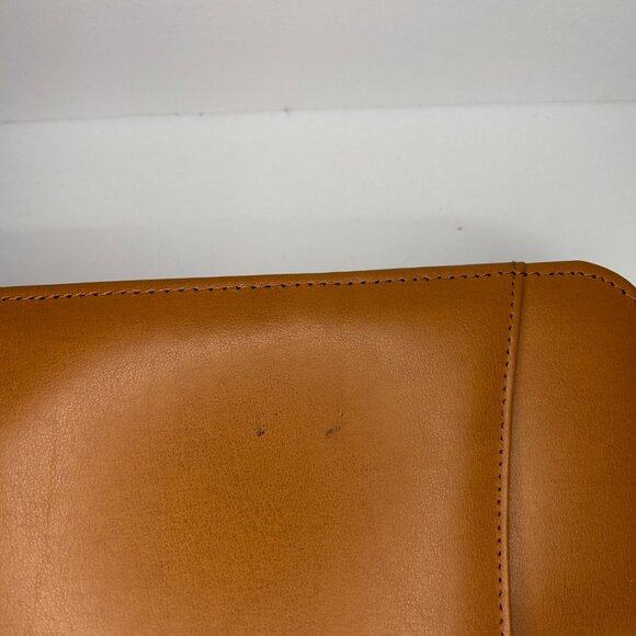Royce Leather Writing Portfolio Binder Bonded Leather Tan - Picture 6 of 16